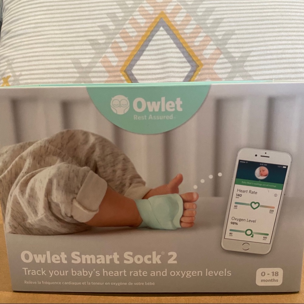 Owlet Smart Sock 2 - Like New, Never Used